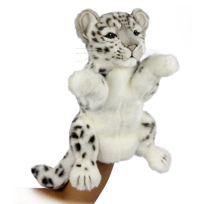 Snow Leopard Puppet by Hansa