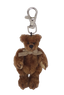 Keyring Teddy Henri Brown Mohair Bear