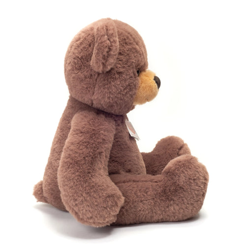 Clancy chocolate brown bear 40cm
