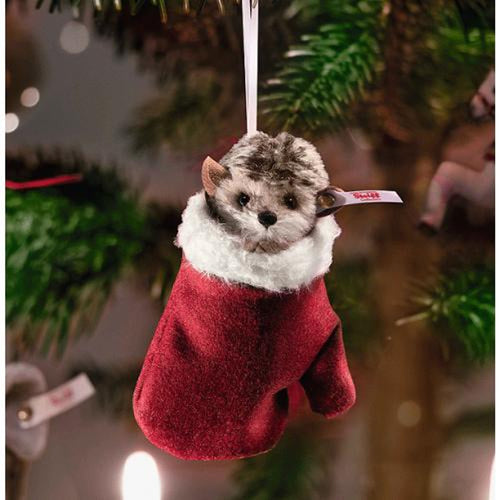 Hedgehog in a Mitten Ornament