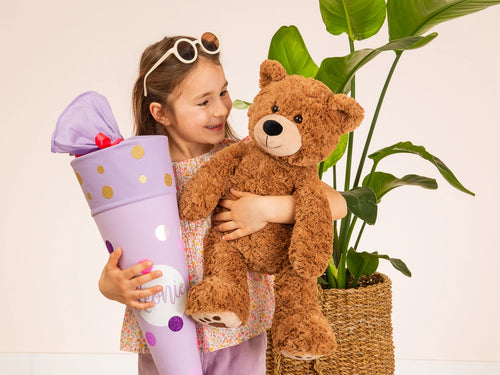 Teddy Brown with Paws 55cm