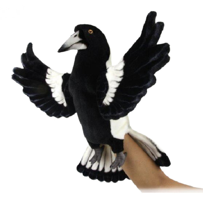Magpie Puppet by Hansa