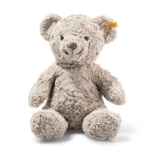 Honey Teddy Bear Grey Soft Cuddly Friends
